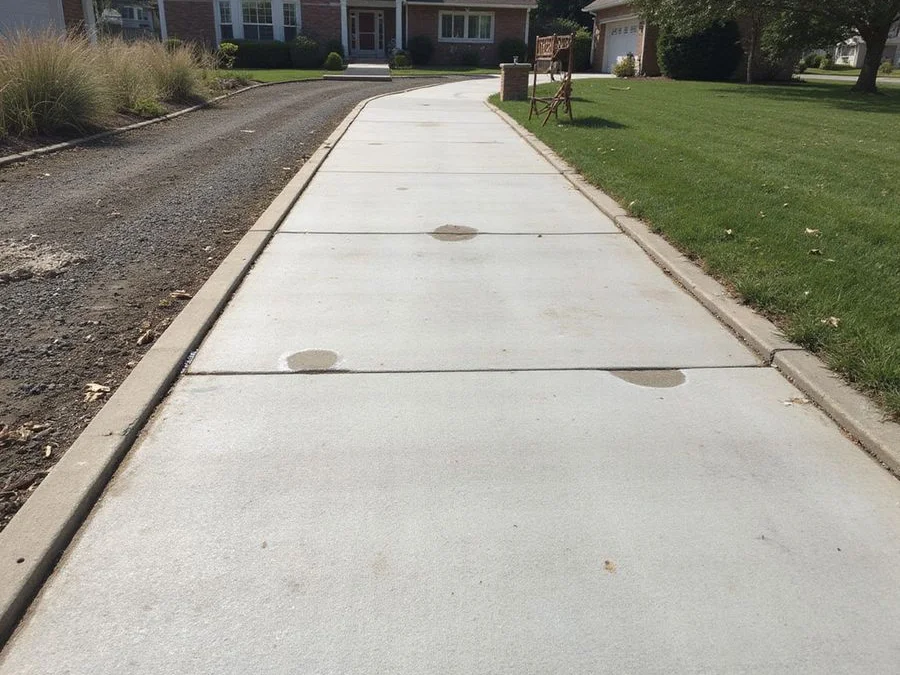 Completed level walkway with ports patched flush and the trip hazard removed